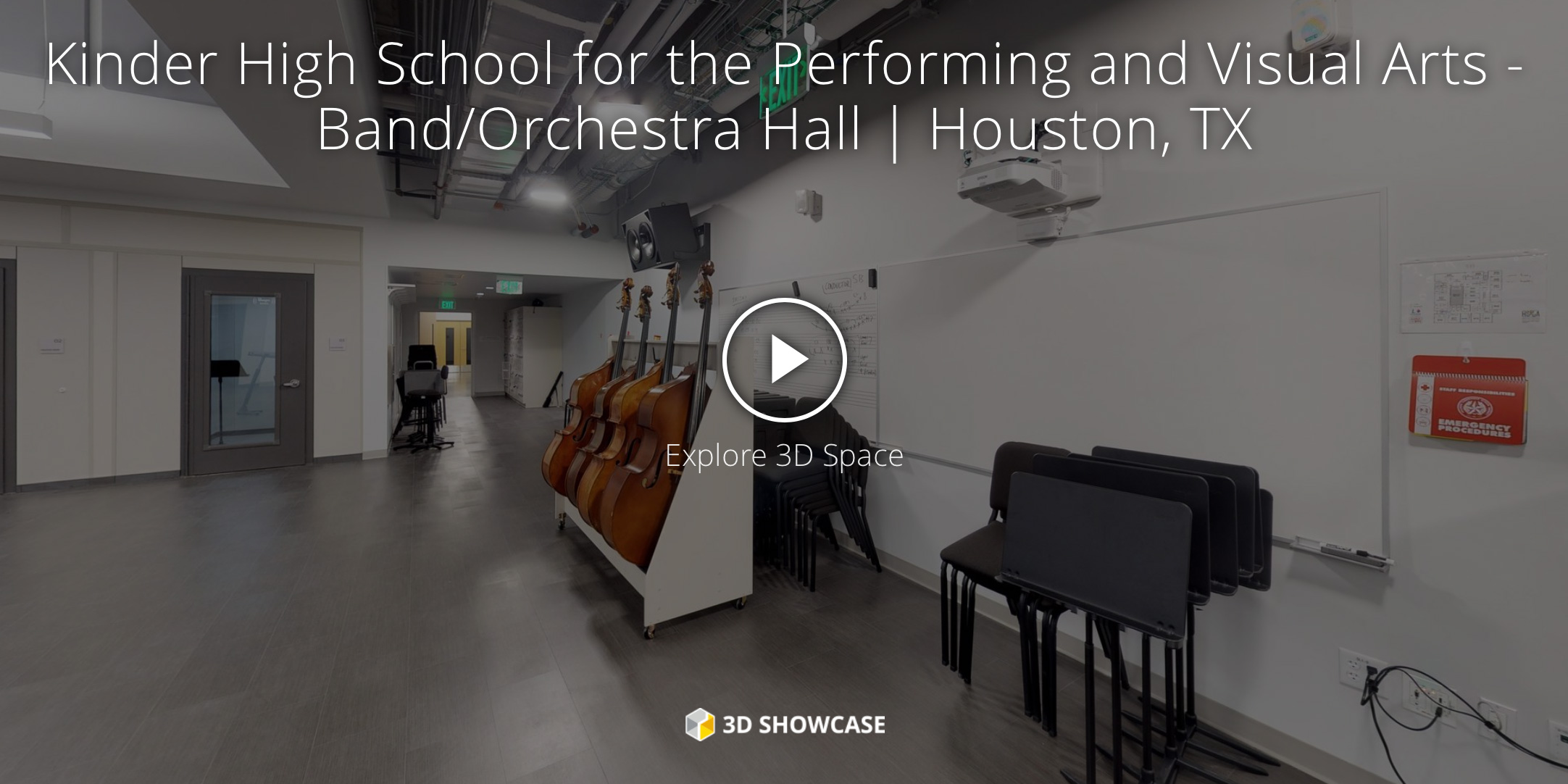 Kinder High School for the Performing and Visual Arts – Band/Orchestra Hall