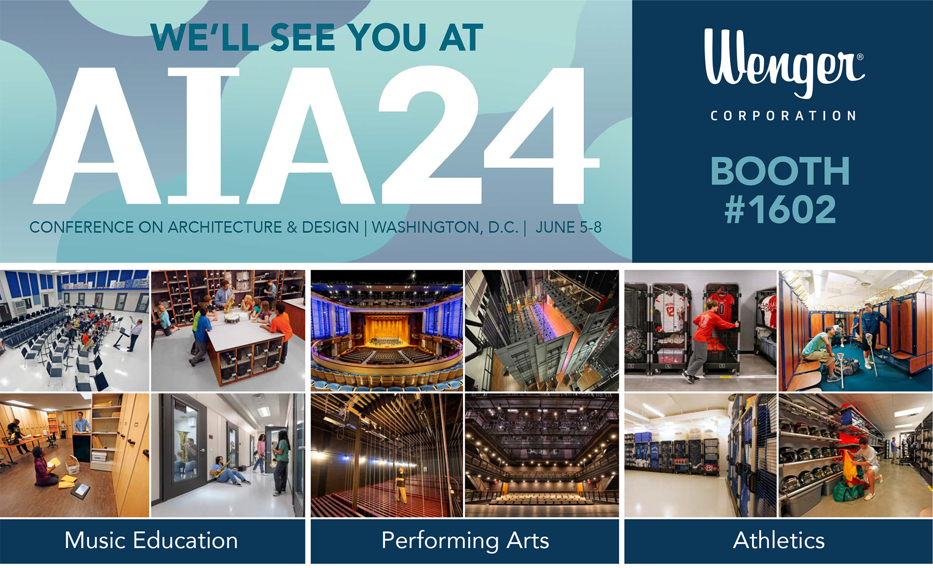 We'll see you at AIA24 - Booth #1602
