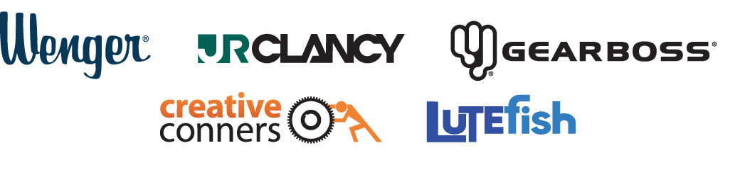 Wenger | JR Clancy | GearBoss | Creative Conners | Lutefish