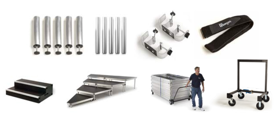 StageTek staging system cart