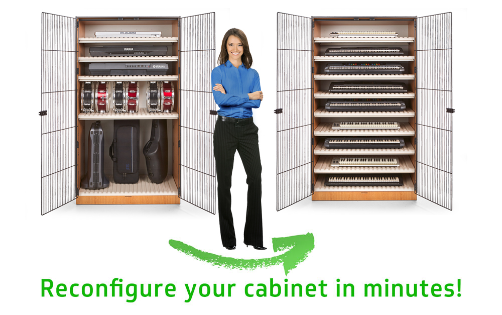 Adjustable Shelf Cabinets