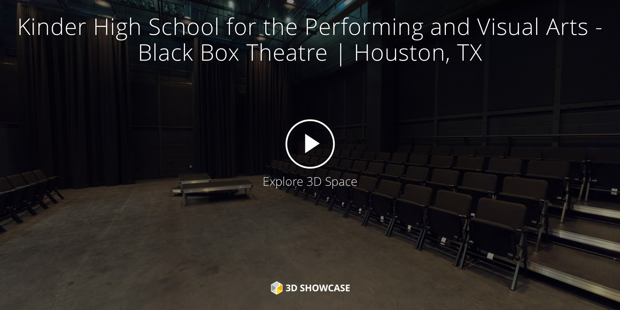 Kinder High School for the Performing and Visual Arts- Black Box Theatre