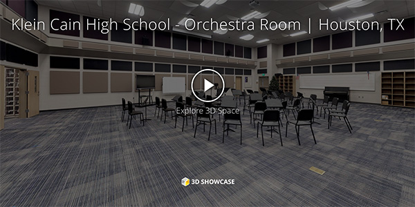 Klein Cain High School - Orchestra Room | Houston, TX