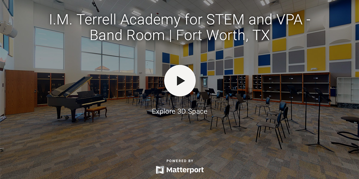 I.M Terrell Academy for STEM and VPA – Band Room